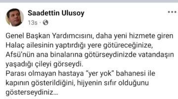 Vatandaşların Çilesi Göz Ardı Ediliyor