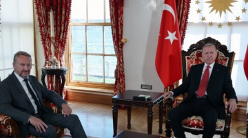 Cumhurbaşkanı Erdoğan İzzetbegoviç'i Dolmabahçe'de ağırladı