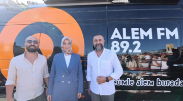 Vali Yiğitbaşı, Alem FM Canlı Yayınında Konuk Oldu