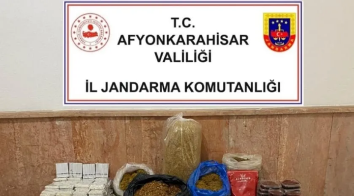 Afyonkarahisar'da Uyuşturucu ve Kaçak Sigara Operasyonu