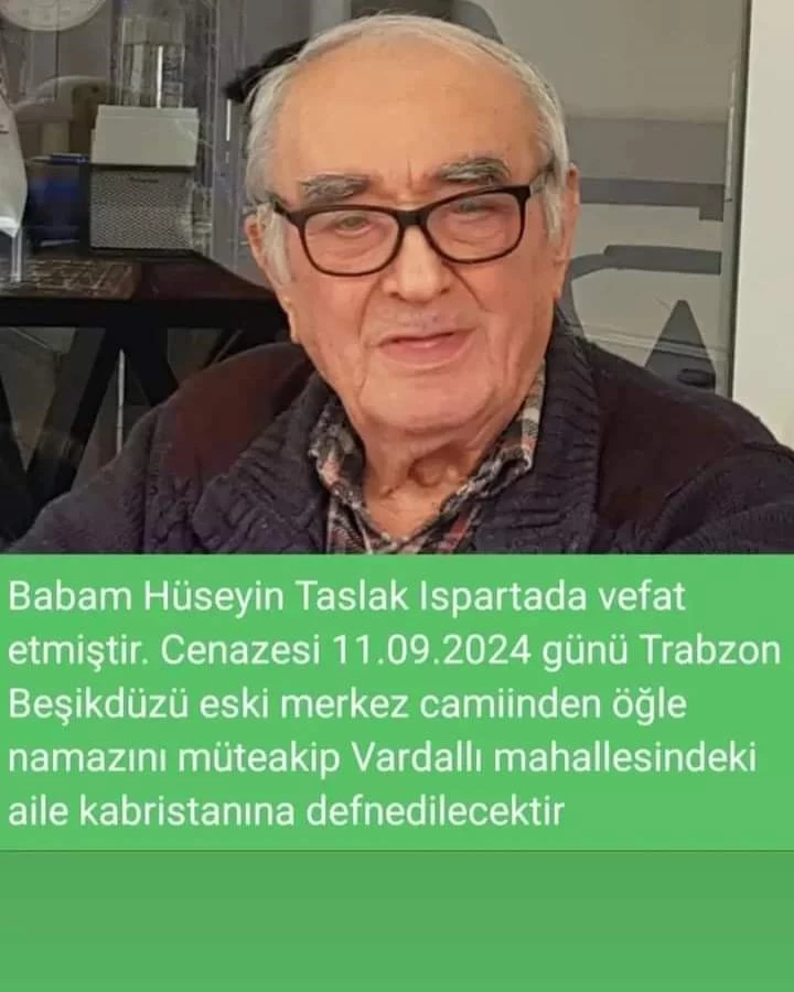 Şenol Taslak'ın Acı Günü