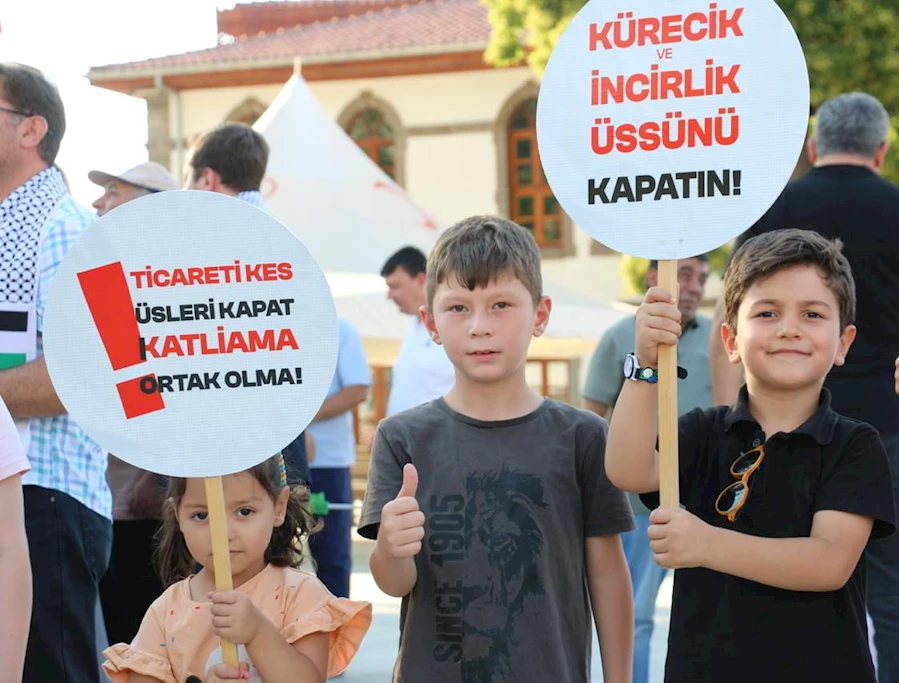 “İsrail’e Giden Gaz Vanalarını Ve Üsleri Kapatalım, Katliama Ortak Olmayalım!”