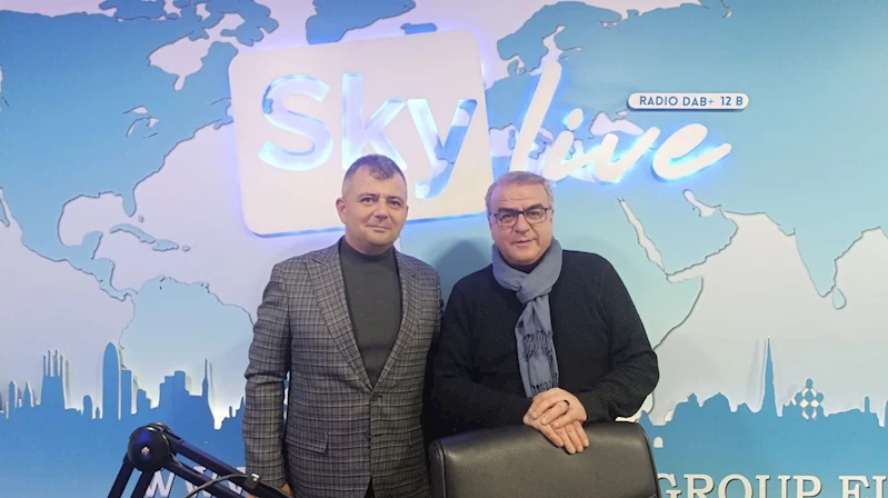 Başkan Koyuncu Sky Live Radyo'da Gurbetçilerle Buluştu