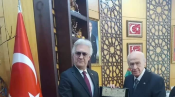 Devlet Bahçeli, Tamer Karadağlı'yı Kabul Etti