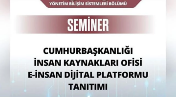 Afyon Kocatepe Üniversitesi'nde Eİnsan Dijital Platformu Tanıtıldı