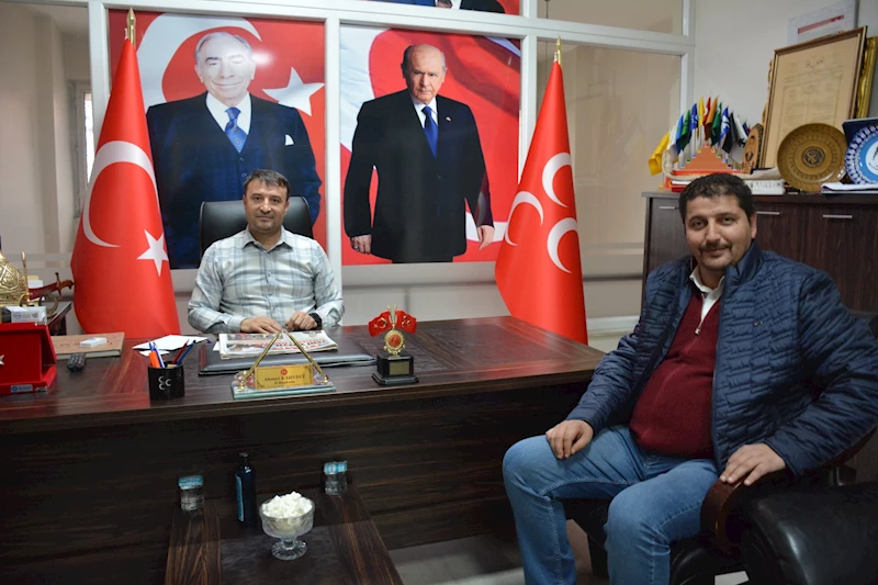 Bolvadin İlçesinde MHP'nin Çalışmaları Değerlendirildi