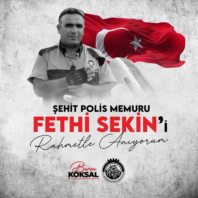 Şehit Polis Memuru Fethi Sekin Hain Saldırının 8. Yılında Anılıyor