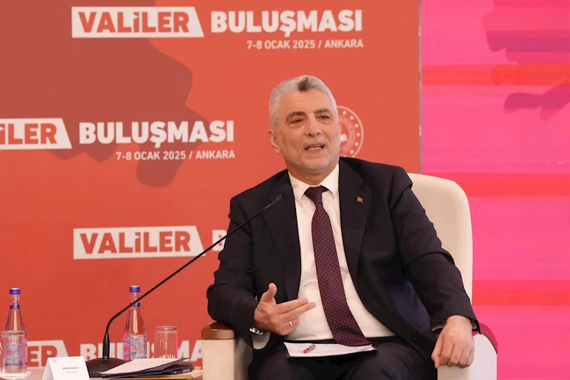 Valiler Toplantısı'nda Bakanlar Bir Araya Geldi