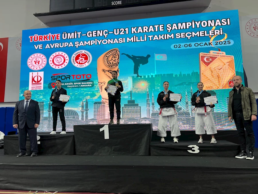 Afyonlu Sporculardan Türkiye Karate Şampiyonasında Büyük Başarı