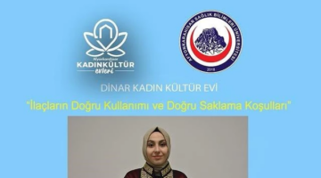 Afyonkarahisar'da Kadınlar için İlaç Kullanımı ve Saklama Eğitimi