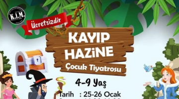 Minik Tiyatroseverler İçin Kayıp Hazine Tiyatro Oyunu