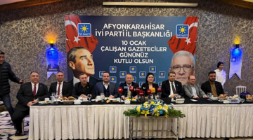 Afyonkarahisar'da Çalışan Gazeteciler Günü Coşkusuyla Kutlandı