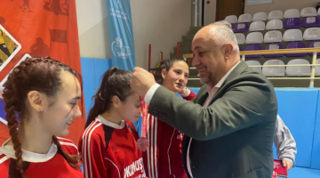 Okul Sporları Futsal Yıldız Kızlar Müsabakalarında Kıyasıya Mücadele