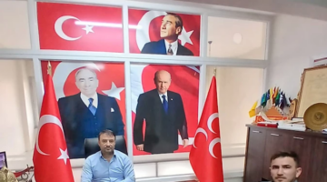 MHP İhsaniye İlçe Başkanı, İl Başkanını Ziyaret Etti