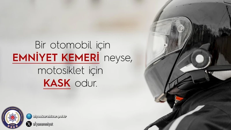 Bilinçli Sürüş İçin Kask Takın